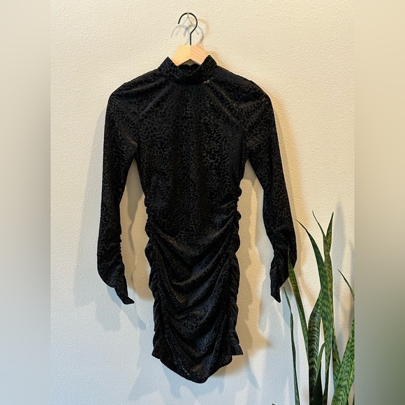 NWT | Likely | Leopard Burnout Wylie Dress - Picture 3 of 7